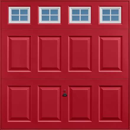 Beaumont With Windows RUBY RED (RAL 3003)