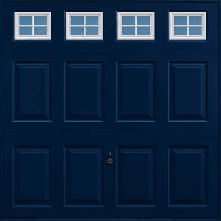 Beaumont With Windows STEEL BLUE (RAL 5011)