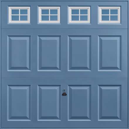 Beaumont With Windows PIGEON BLUE (RAL 5014)